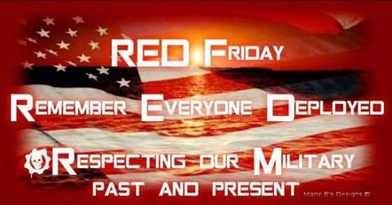 Red Friday - Remember Everyone Deployed